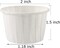 300 pcs Paper Cups Disposable Paper Souffle Cup for Ketchup, Sacrament, Condiments Or Medicine Cup